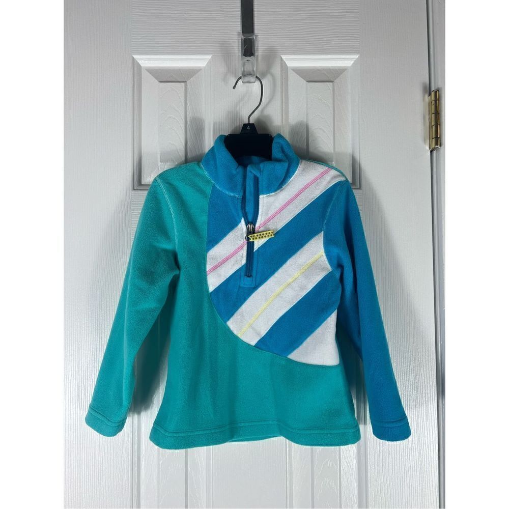 Obermeyer Girls Fleece 1/2 Zip Pullover M 3